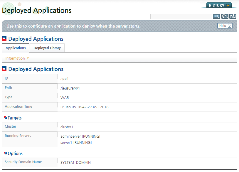 Monitoring Web Contexts - Web Application Information