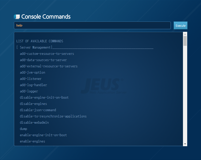 Additional Functions - Console Command