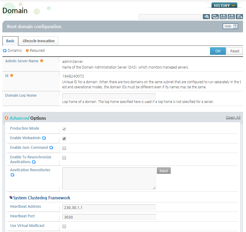 Changing the Configuration - Lock & Edit Mode Example