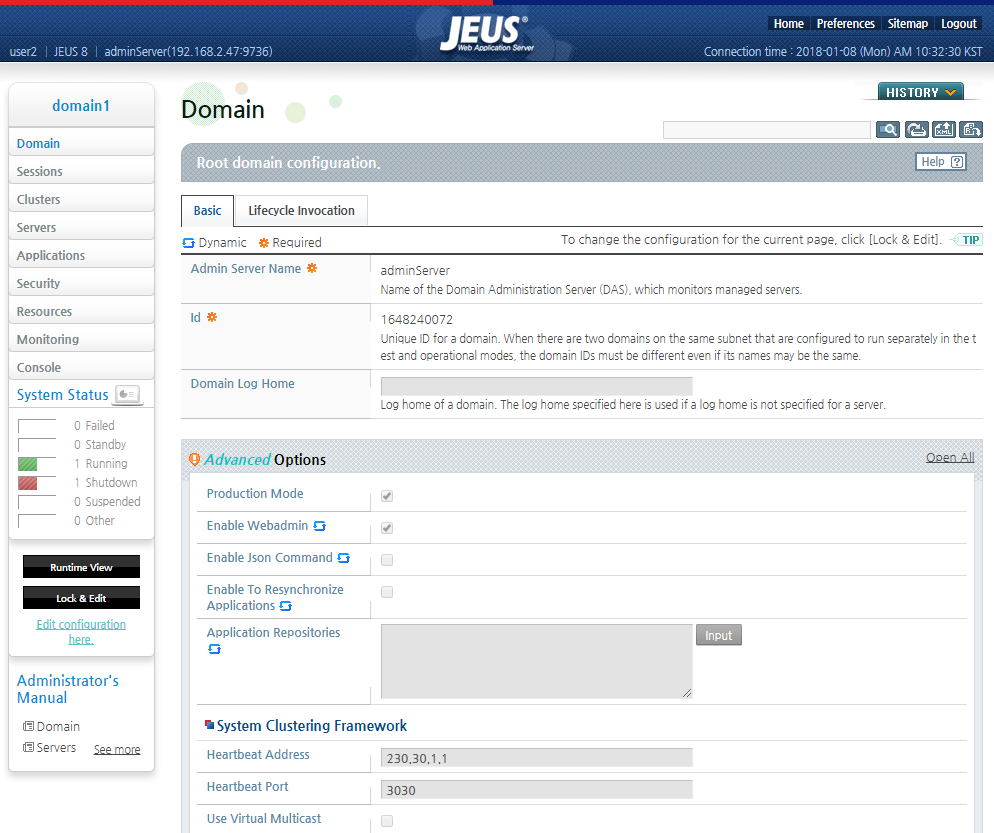 Acquiring the Lock - User2 in Standard View Mode