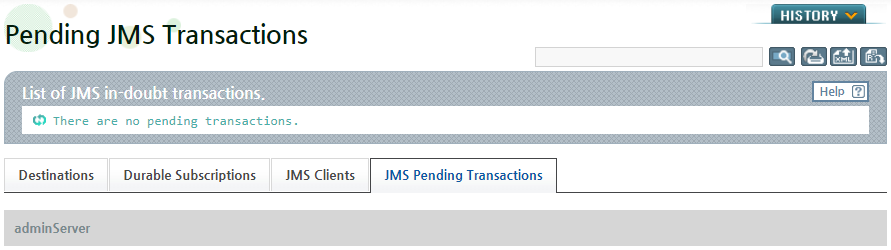 JMS Pending Transaction Monitoring