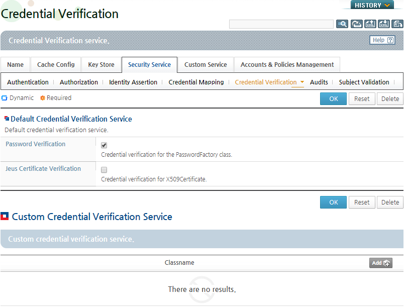 [Security Service] - [Credential Verification]