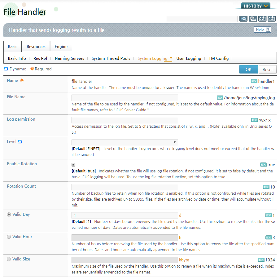 Dynamically Configuring a Logger in WebAdmin (6)