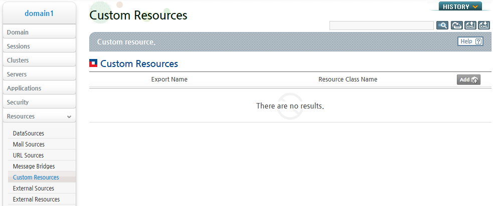 Configuring a Custom Resource in WebAdmin (1)