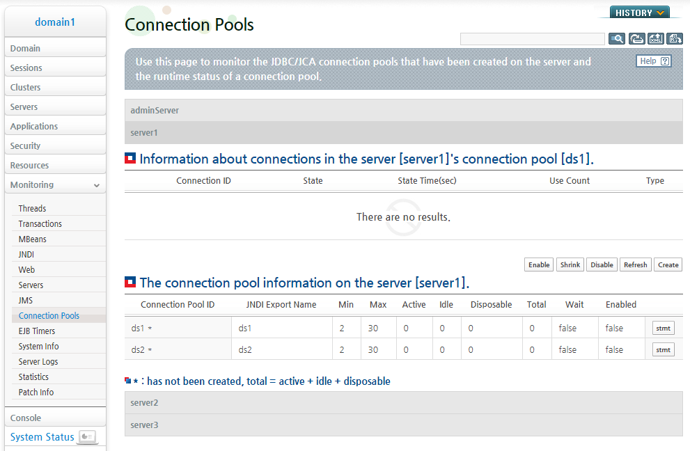 Creating a Connection Pool (2)