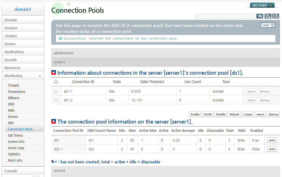 Returning Connections to Connection Pool (3)