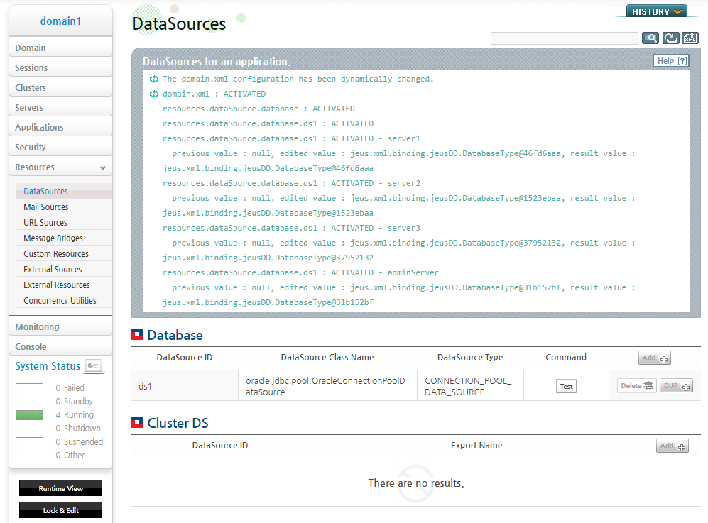 Adding a Data Source to a Domain (2)