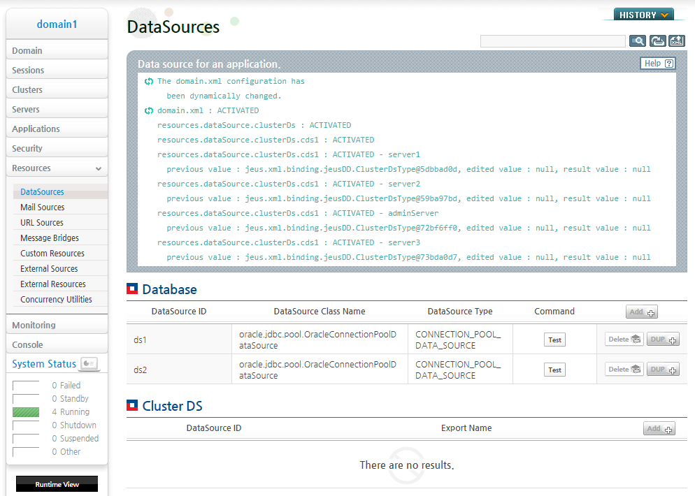 Removing a Cluster Data Source (2)