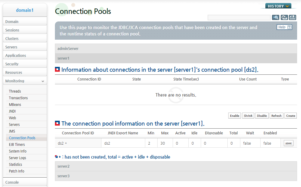 Creating a Connection Pool (2)