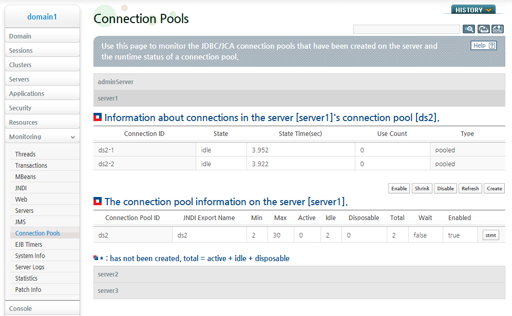 Creating a Connection Pool (3)