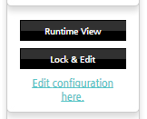 Changing the Configuration - Switching to Lock & Edit Mode