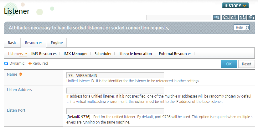 SSL_WEBADMIN Registration