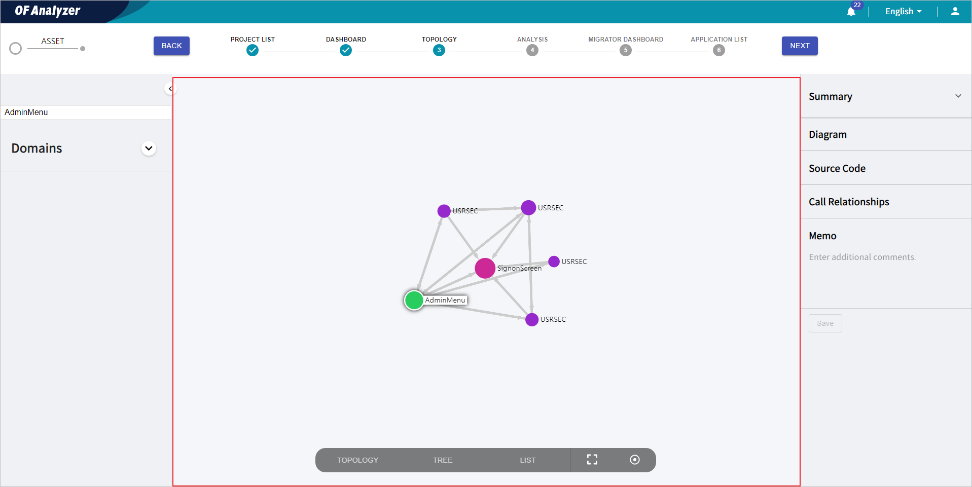 figure topology search result