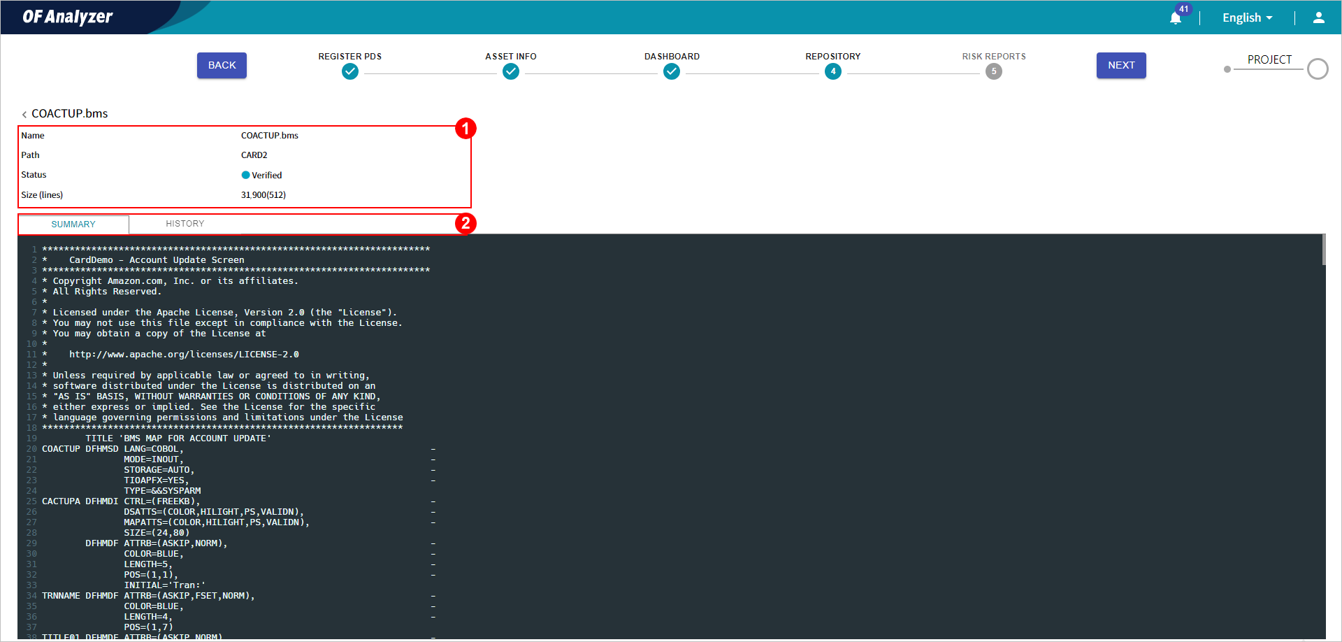 figure assets repository detail bms