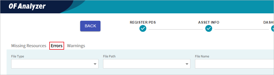 figure pds report error