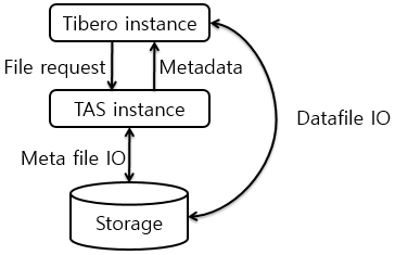 Configuration of Tibero using TAS