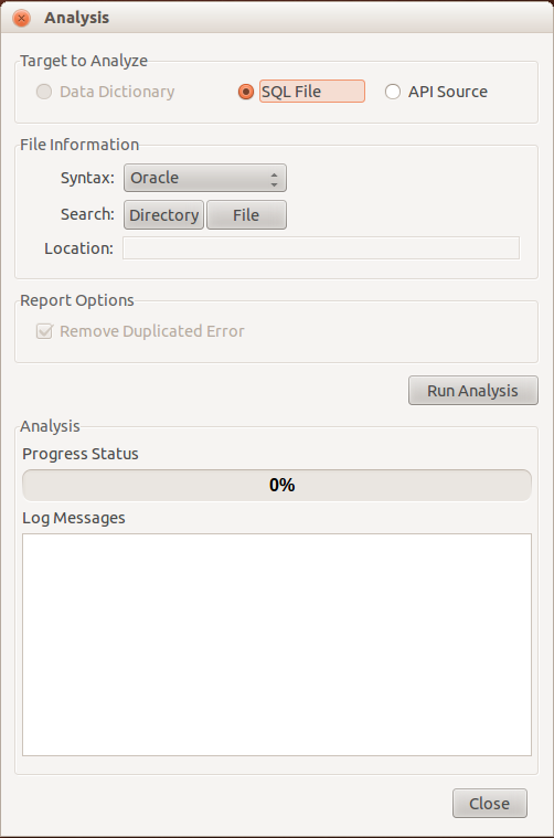 Analysis - SQL File