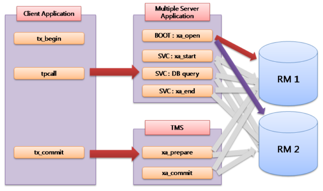 MultipleRM Application Server Transaction Processing